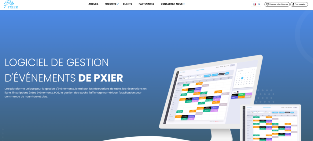 Logiciel de traiteur - Pxier