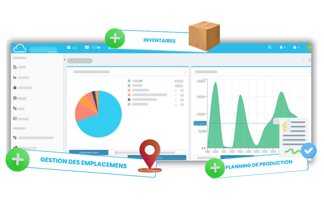 Interface de gestion des stocks de Hello Harel
